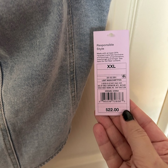 NWT Wild Fable Corset Top - Picture 2 of 3